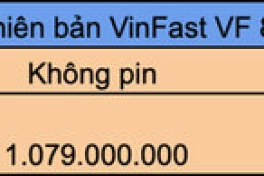 Xe điện VinFast VF 8 tại thị trường Việt Nam sẽ có bao nhiêu phiên bản, mức giá là bao nhiêu?