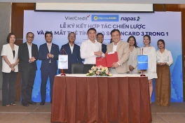 Điện Máy Xanh và VietCredit ra mắt thẻ tín dụng nội địa miễn phí thường niên trọn đời
