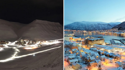 Hàng tháng trời không có ánh nắng, Alaska chìm trong bóng tối không phân biệt ngày và đêm