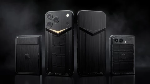 Cận cảnh Caviar iPhone 18 Pro và iPhone Duo Black Edition: Thiết kế không camera, bọc titan