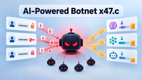 Phát hiện botnet Windows x47.c có thể đánh cắp mật khẩu, tấn công DDoS và âm thầm rút cạn tiền trong tài khoản AI