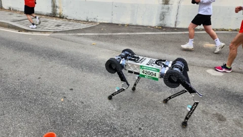 Robot chó RAIBO2 hoàn thành marathon nhanh hơn người, chỉ với một lần sạc