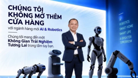 Điện Máy Xanh sắp mở ngành hàng mới: robot và thiết bị AI