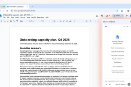 Người dùng trả phí của Claude cuối cùng cũng có thể sửa trực tiếp Google Docs và Sheets ngay trong khung chat
