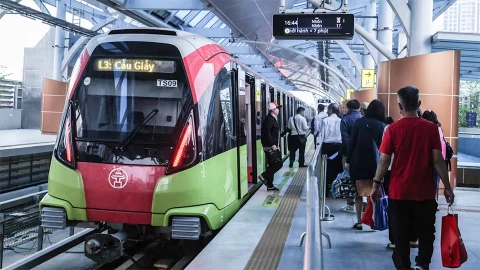 Vingroup và Alstom (Pháp) ký thỏa thuận cung cấp 200 đoàn tàu cho hệ thống metro Hà Nội