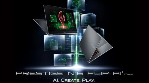 MSI đưa Prestige N16 Flip AI+ về Việt Nam: laptop 2-trong-1 dùng RTX Spark, bộ nhớ tới 128GB, giá từ 139,99 triệu đồng
