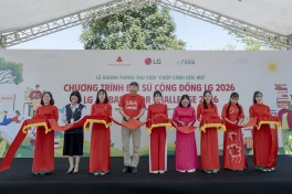 LG Electronics Việt Nam mở thư viện "Chắp cánh Ước mơ" cho học sinh Thái Nguyên