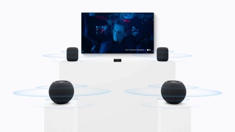 Apple TV 4K mới hỗ trợ âm thanh vòm thông qua 4 loa HomePod