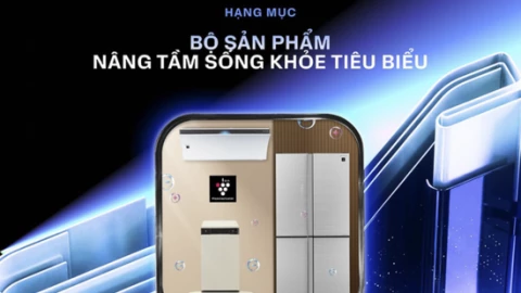 Điều hòa Sharp Airest được vinh danh trong “Bộ sản phẩm nâng tầm sống khỏe tiêu biểu” tại Better Choice Award 2026