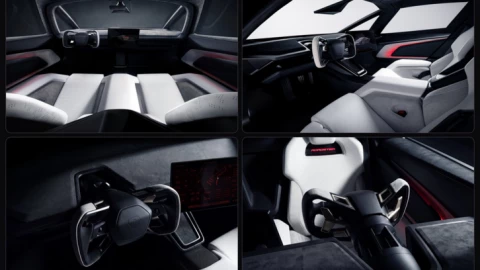 Nội thất của Tesla Roadster 2 trông giống... buồng lái tiêm kích