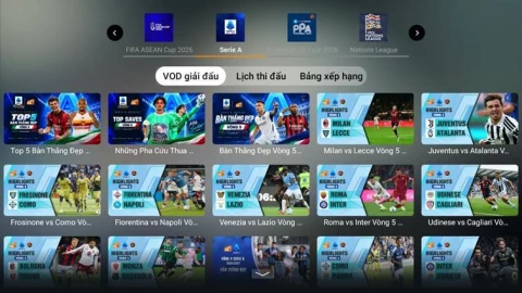 Nhà đài Việt Nam giờ chỉ mất vài phút để tạo video highlight bóng đá