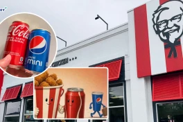 Combo gà rán kèm Pepsi suốt 4 thập kỷ, KFC tại Mỹ bất ngờ thay toàn bộ đồ uống sang Coca-Cola