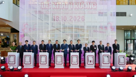 AEON Mall Thanh Hóa chính thức khai trương, đón hơn 200.000 lượt khách trong 3 ngày