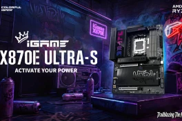 COLORFUL ra mắt bo mạch chủ iGame X870E ULTRA-S V14: Chipset AMD X870E, hỗ trợ PCIe 5.0 và USB4