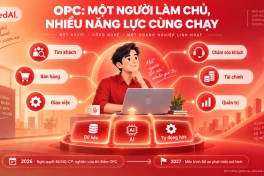Nghị quyết 86/NQ-CP gọi tên OPC (One Person Company): RedAI giúp một người vận hành cả doanh nghiệp?