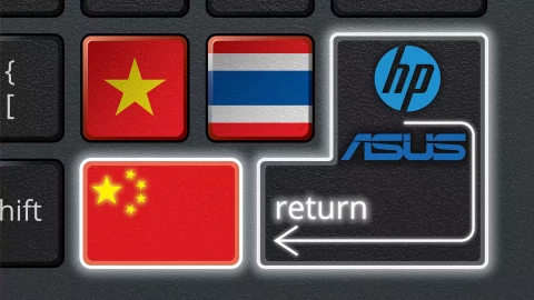 HP và Asus chuyển hoạt động sản xuất PC trở lại Trung Quốc