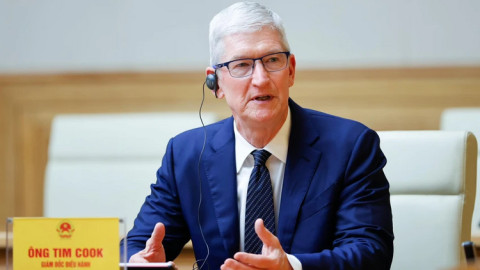 Chi tiết bức thư CEO Apple Tim Cook gửi Thủ tướng Phạm Minh Chính