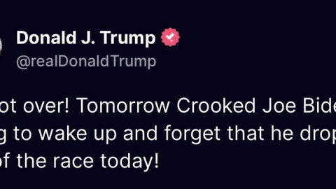 Donald Trump gọi Biden là "Joe lươn lẹo", chưa chịu buông tha dù Biden đã bỏ cuộc