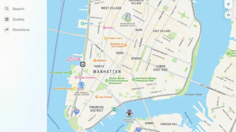 Apple Maps ra mắt trên nền web, chính thức tuyên chiến toàn diện với Google