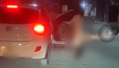 Hé lộ mối quan hệ của tài xế và người phụ nữ không mặc quần áo rơi khỏi chiếc Hyundai i10 ở Nghệ An