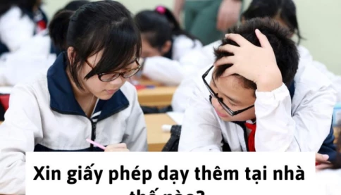 Nhiều giáo viên muốn dạy thêm ở nhà vì thấy phiền hà khi phải thông qua trung gian là các trung tâm dạy thêm được cấp phép