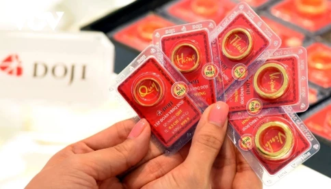 Giá vàng trong nước hôm nay vẫn tăng dù qua ngày vía Thần tài