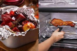 Những sai lầm khi dùng giấy bạc trong nhà bếp