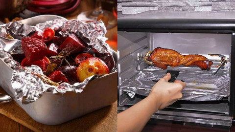 Những sai lầm khi dùng giấy bạc trong nhà bếp