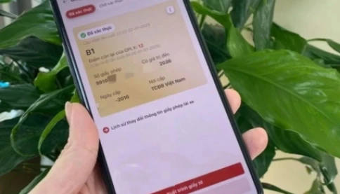 Cảnh báo thủ đoạn lừa đảo mạo danh công an hướng dẫn cập nhật dữ liệu giấy phép lái xe
