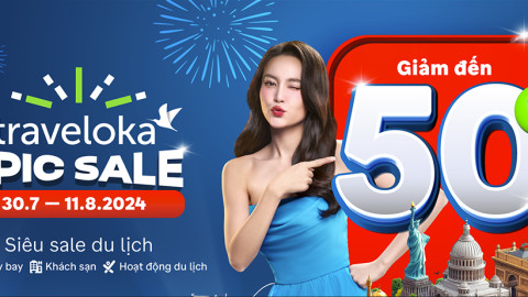 Traveloka giảm tới nửa giá: vé máy bay đi Nhật và Hàn chỉ còn hơn 2 triệu đồng