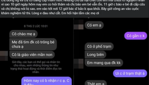 Công an cập nhật tin mới nhất về quá trình điều tra vụ bé 5 tháng tuổi tử vong ở điểm trông trẻ