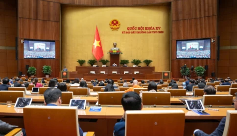 Bộ máy Quốc hội mới nhất: Chủ tịch Quốc hội; 6 Phó Chủ tịch Quốc hội, 12 Ủy viên Ủy ban Thường vụ Quốc hội