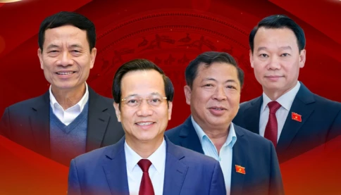 Quốc hội phê chuẩn bổ nhiệm bộ trưởng 4 bộ mới