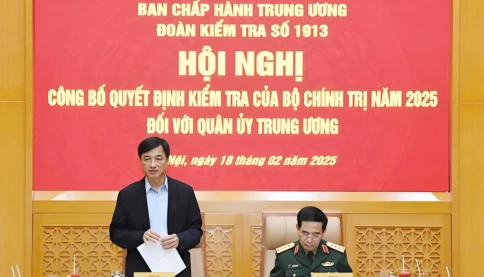 Ủy ban Kiểm tra Trung ương chủ trì lập 19 đoàn kiểm tra về tinh gọn bộ máy
