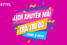 Khuyến mãi nạp thẻ Viettel 50% tháng 8/2024