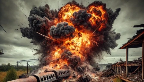 Nga không kích, phá hủy ngã ba đường sắt chiến lược của Ukraine