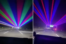 Bạn nghĩ sao về ý tưởng chiếu đèn laser trên cao tốc để chống ngủ gật?