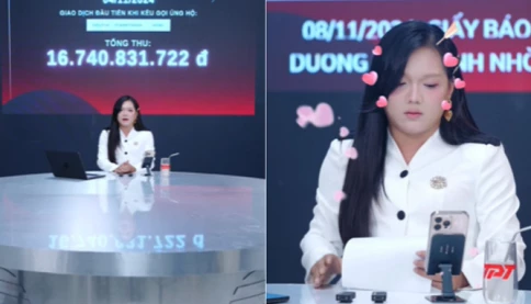 Phạm Thoại livestream chia sẻ sao kê hơn 16 tỷ đồng tiền từ thiện