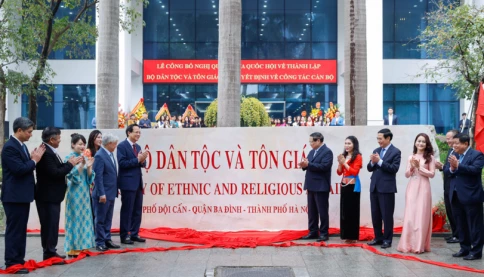 Ra mắt Bộ Dân tộc và Tôn giáo