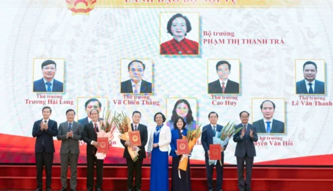 Bộ Nội vụ phân công nhiệm vụ lãnh đạo Bộ
