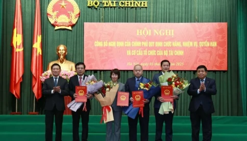 Bộ Tài chính có 9 Thứ trưởng phụ trách các lĩnh vực liên quan gồm những ai?