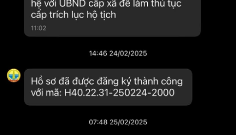 Trích lục giấy khai sinh trước năm 1975 do huyện cấp, giờ huyện đó không còn...