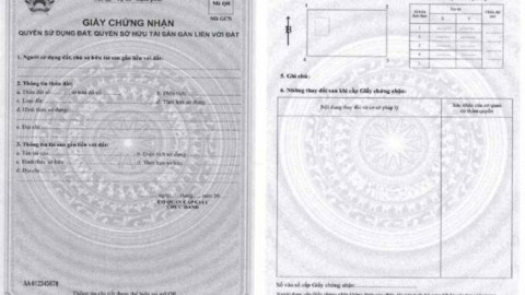 Sổ đỏ chính thức có phiên bản mới, tích hợp cả mã QR, chỉ còn 2 trang thay vì 4 trang như trước đây