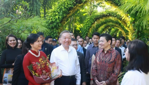 Loài hoa lan mang tên "Papilionanda Tô Lâm Linh Ly"