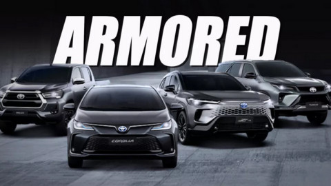 Toyota ra mắt Corolla, Hilux và Fortuner "bất khả xâm phạm" với phiên bản bọc thép, ai còn bảo xe Toyota không an toàn?