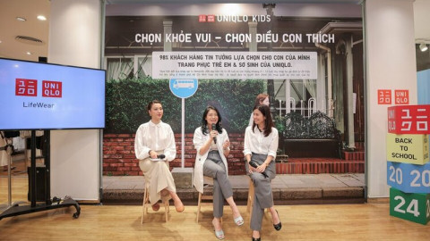 UNIQLO giới thiệu dòng sản phẩm tối ưu cho trẻ em và tổ chức chuỗi hoạt động bổ ích cho các bé ngay tại cửa hàng UNIQLO Đồng Khởi