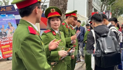 Nóng: Nhiều điểm mới trong tuyển sinh đại học năm 2025 khối trường công an