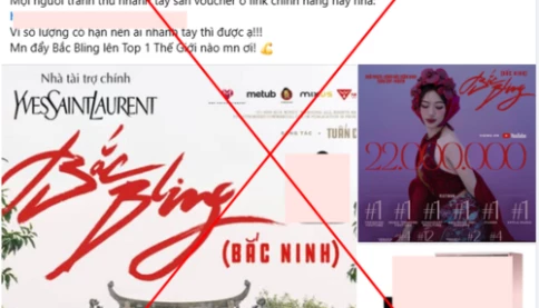 Hòa Minzy cảnh báo bị mạo danh bán hàng trên mạng