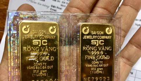 Vàng SJC dập lại bao bì được không? phí bao nhiêu?