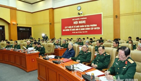 Huyện đội nên duy trì, vì lý do rất rõ ràng!